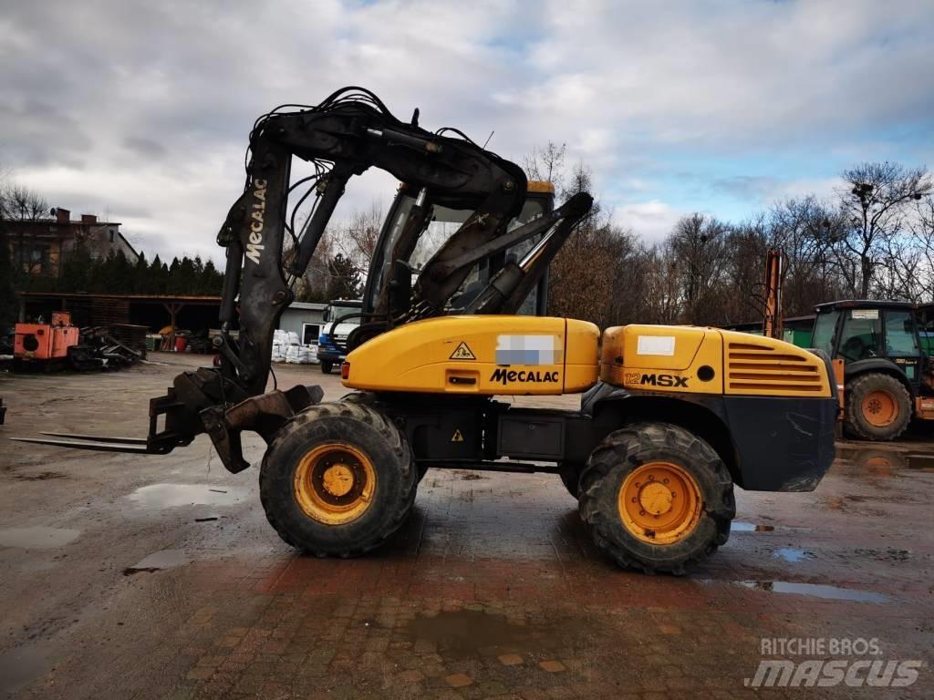 Mecalac 12 M SX Колёсные экскаваторы