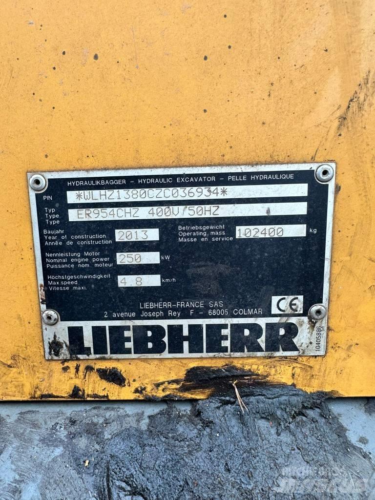 Liebherr ER 954C Перегружатели металлолома/промышленные погрузчики