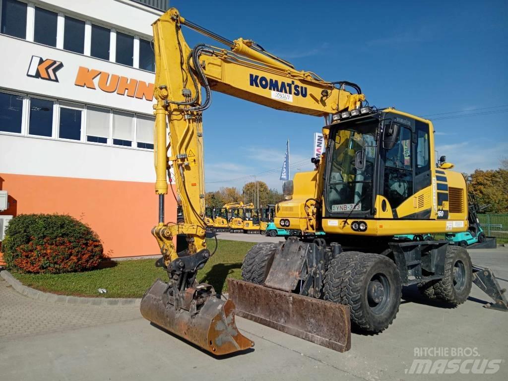 Komatsu PW 160-11 Колёсные экскаваторы