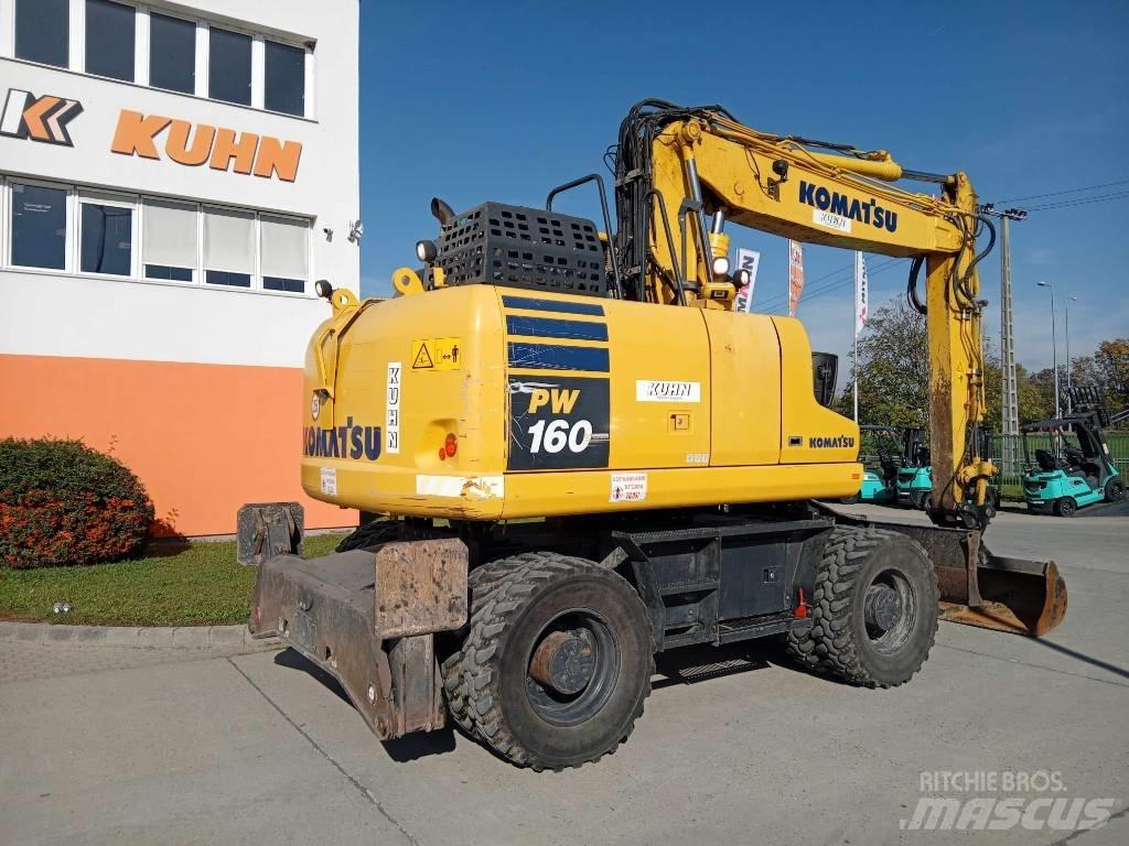 Komatsu PW 160-11 Колёсные экскаваторы