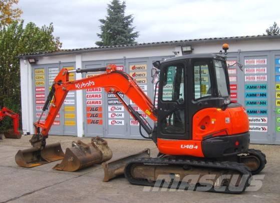 Kubota U 48-4 Мини-экскаваторы