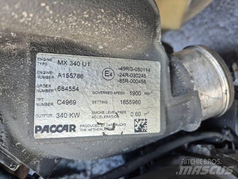 DAF MX340U1 Двигатели