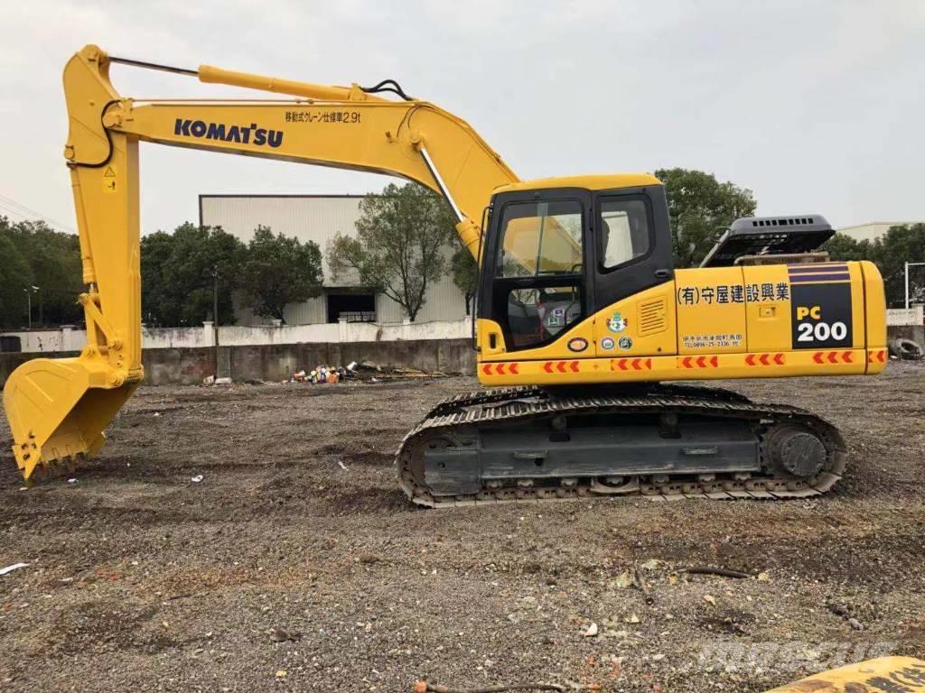 Komatsu pc200-7 Гусеничные экскаваторы