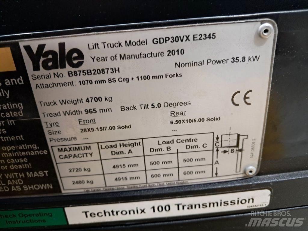 Yale GDP30VX Дизельные погрузчики