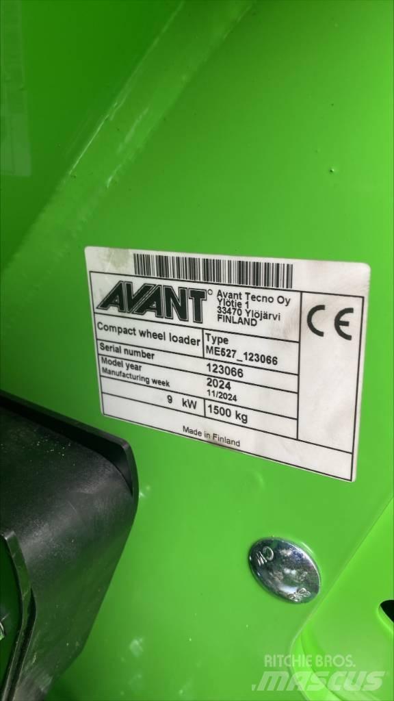 Avant E527 Малые погрузчики