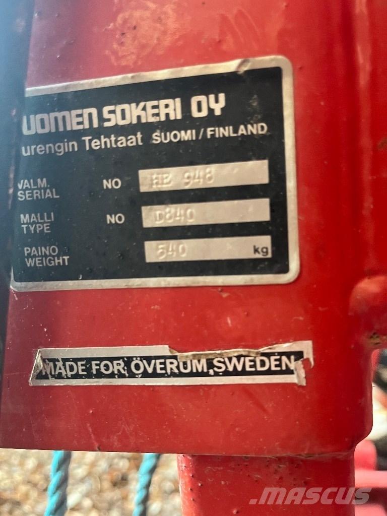 Överum D840 Сеялки