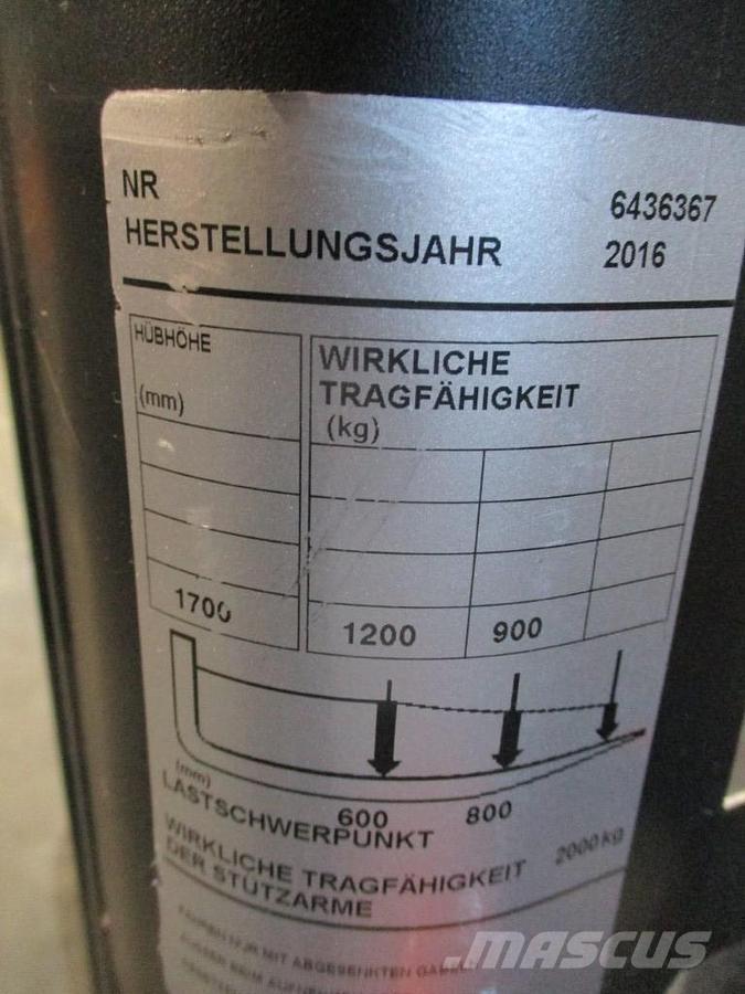 BT SWE 200D Ручные штабелёры с электроподъёмом