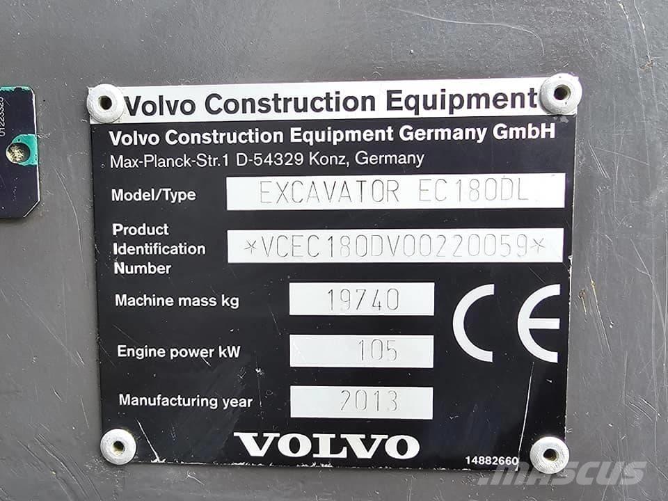 Volvo EC 180 C L Гусеничные экскаваторы
