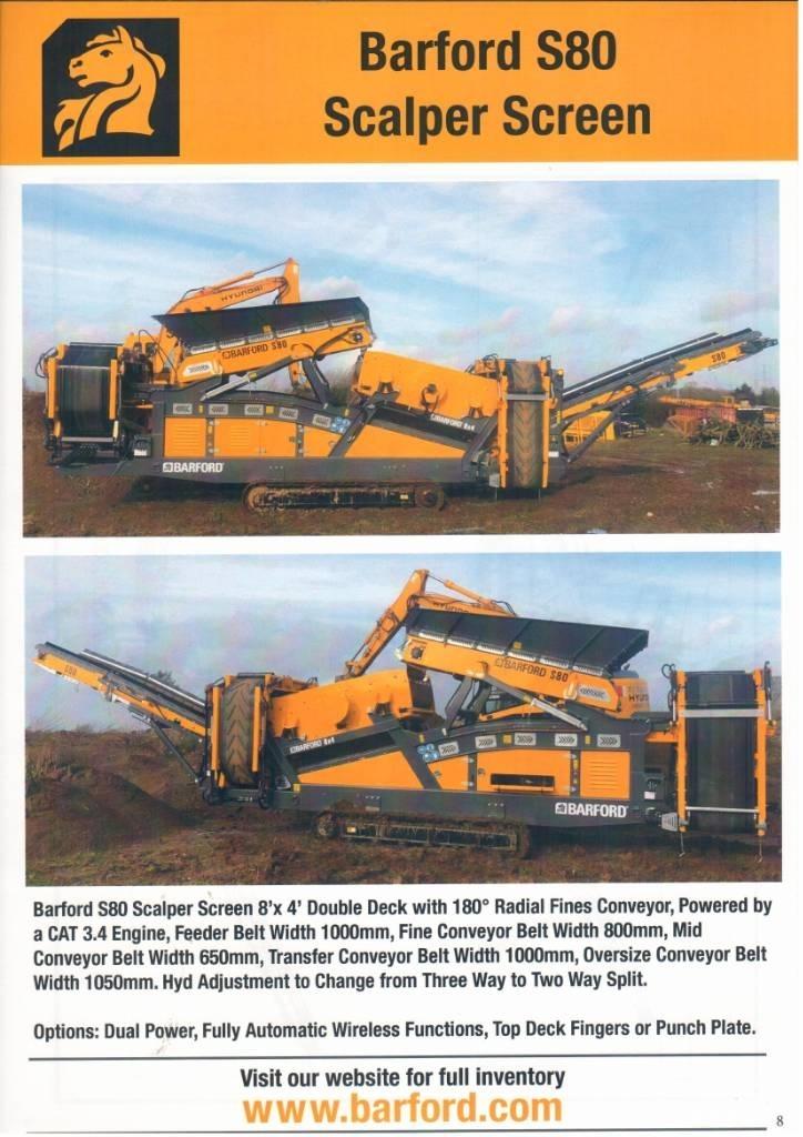 Barford S80 Сортировочные установки