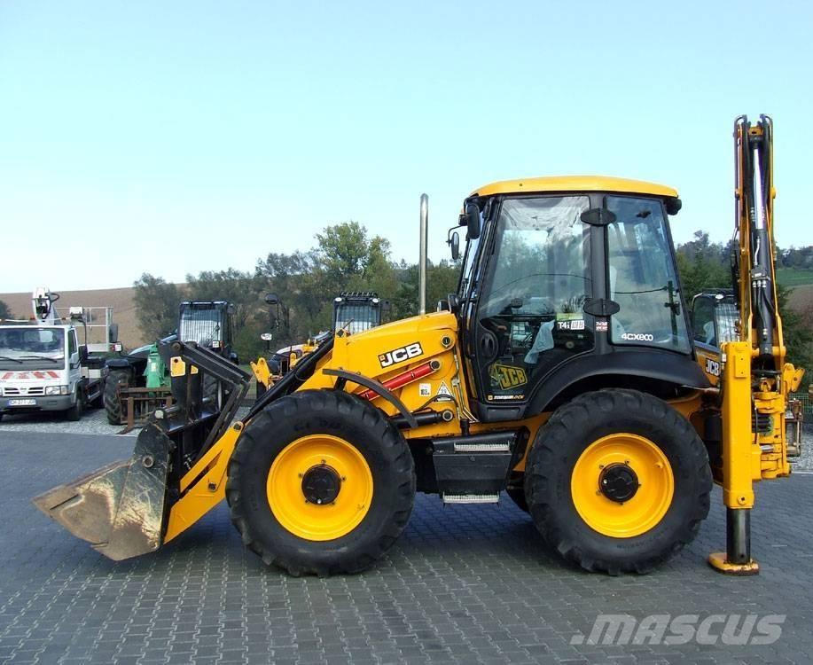 JCB 4cx Экскаваторы-погрузчики