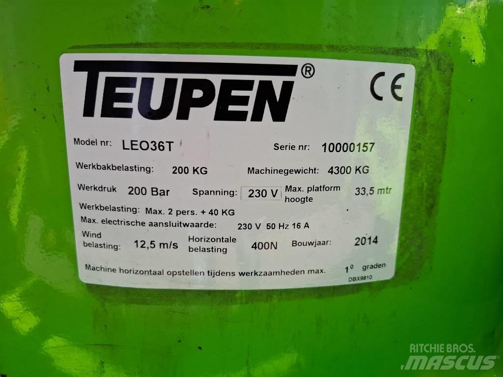 Teupen LEO36T Телескопические подъемники