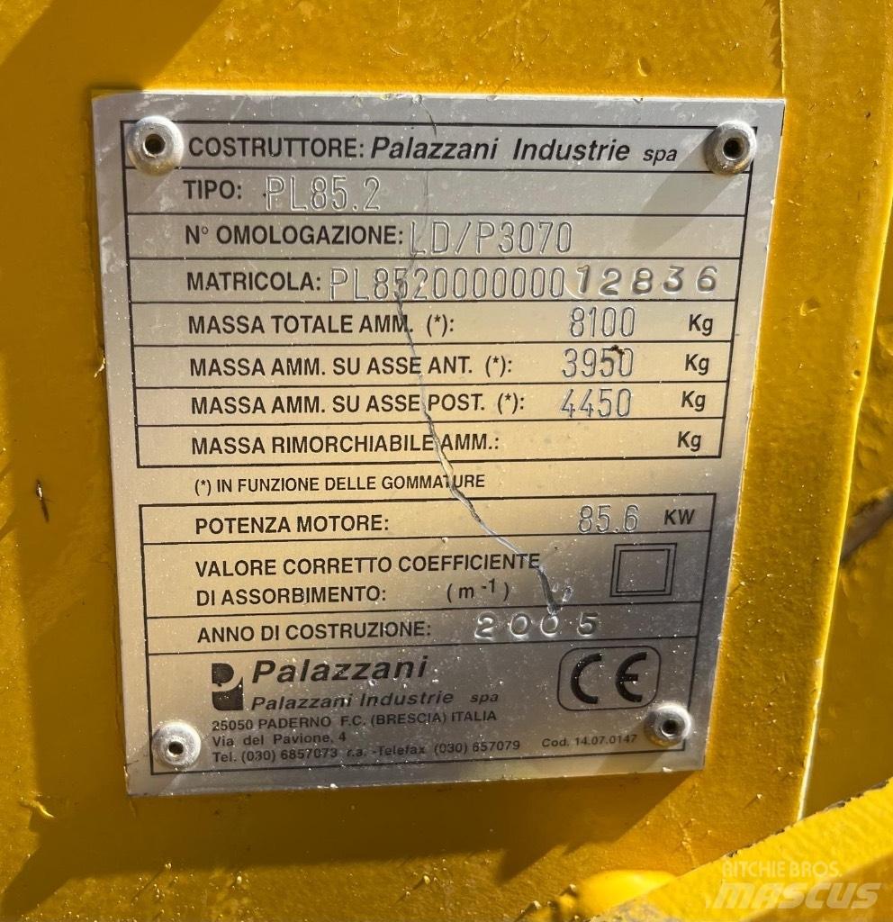 Palazzani PL 85.2 Малые погрузчики