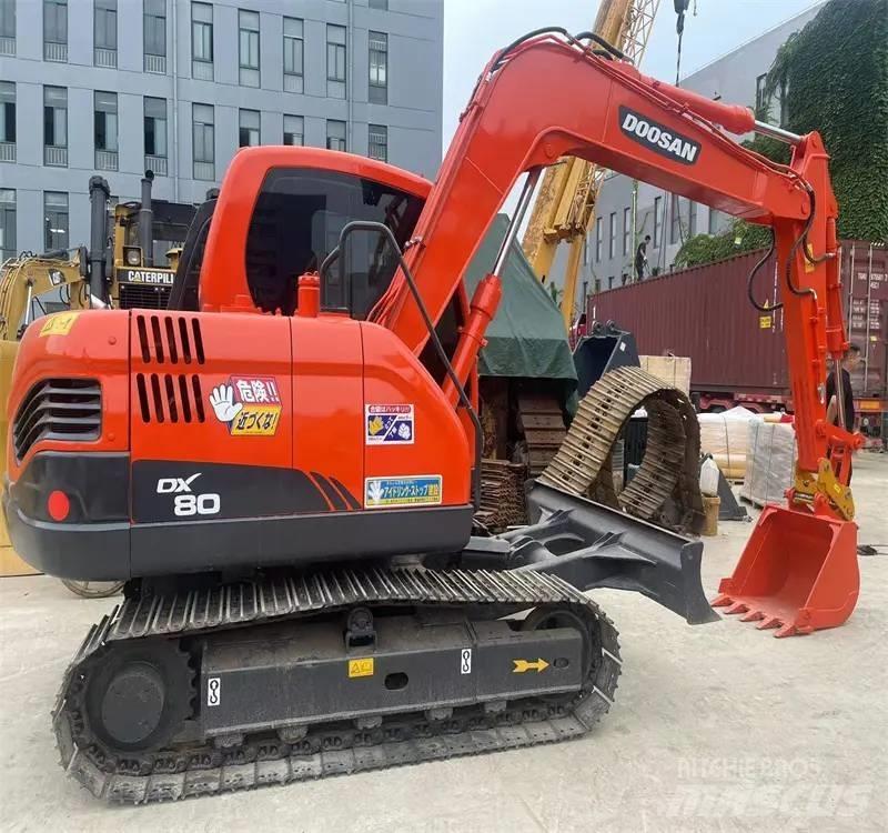 Doosan DX80 Малые экскаваторы 7т-12т