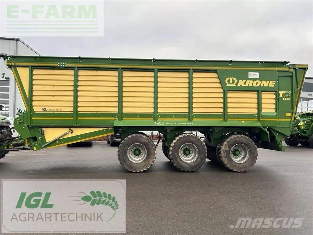 Krone tx 560 Прицепы перегрузчики зерна
