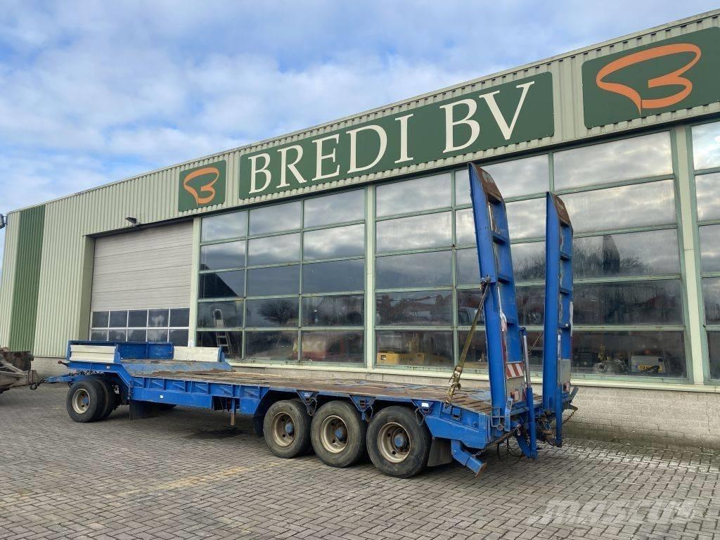 Dieplader 4 assen Низкорамные прицепы