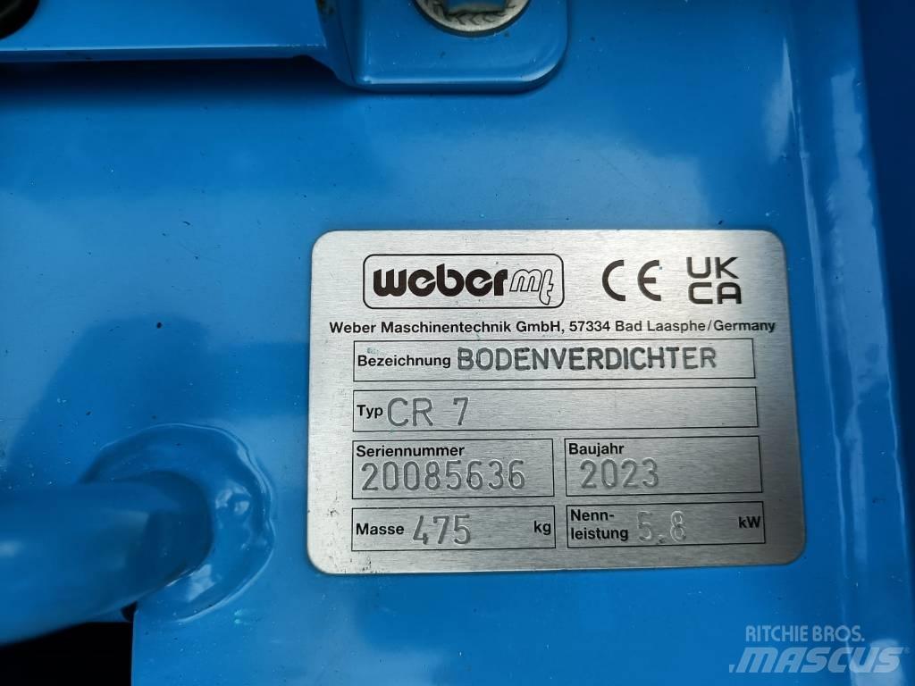 Weber CR7 Hatz Трамбовщики