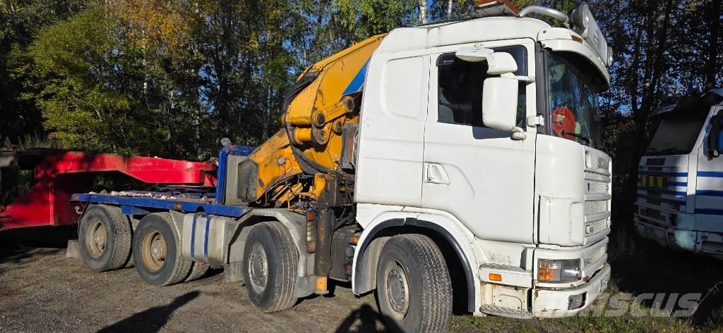 Scania R 144 G Автомобильные краны