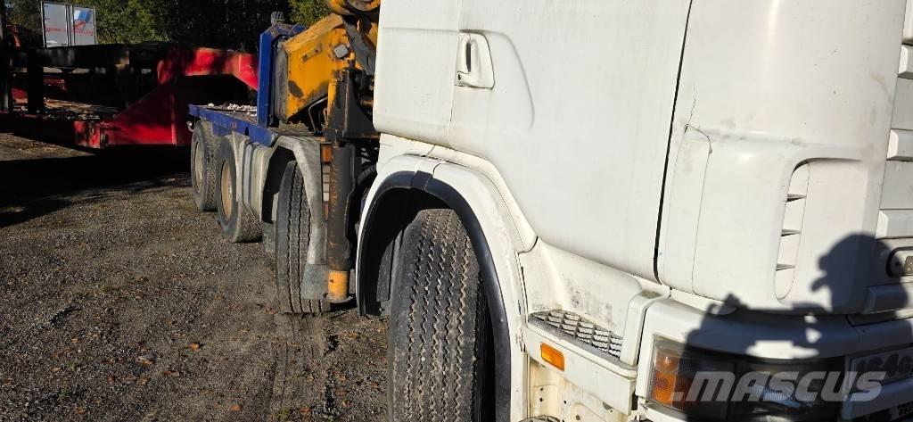 Scania R 144 G Автомобильные краны