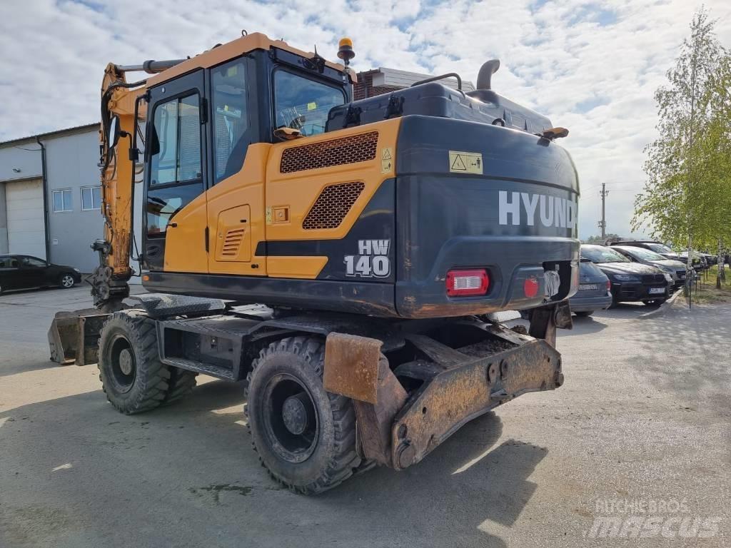 Hyundai HW 140 Колёсные экскаваторы