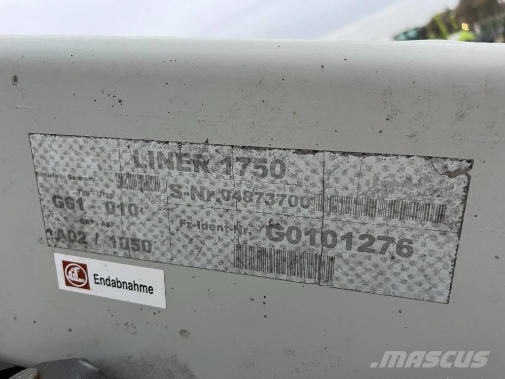 CLAAS Liner 1750 Рядковые косилки