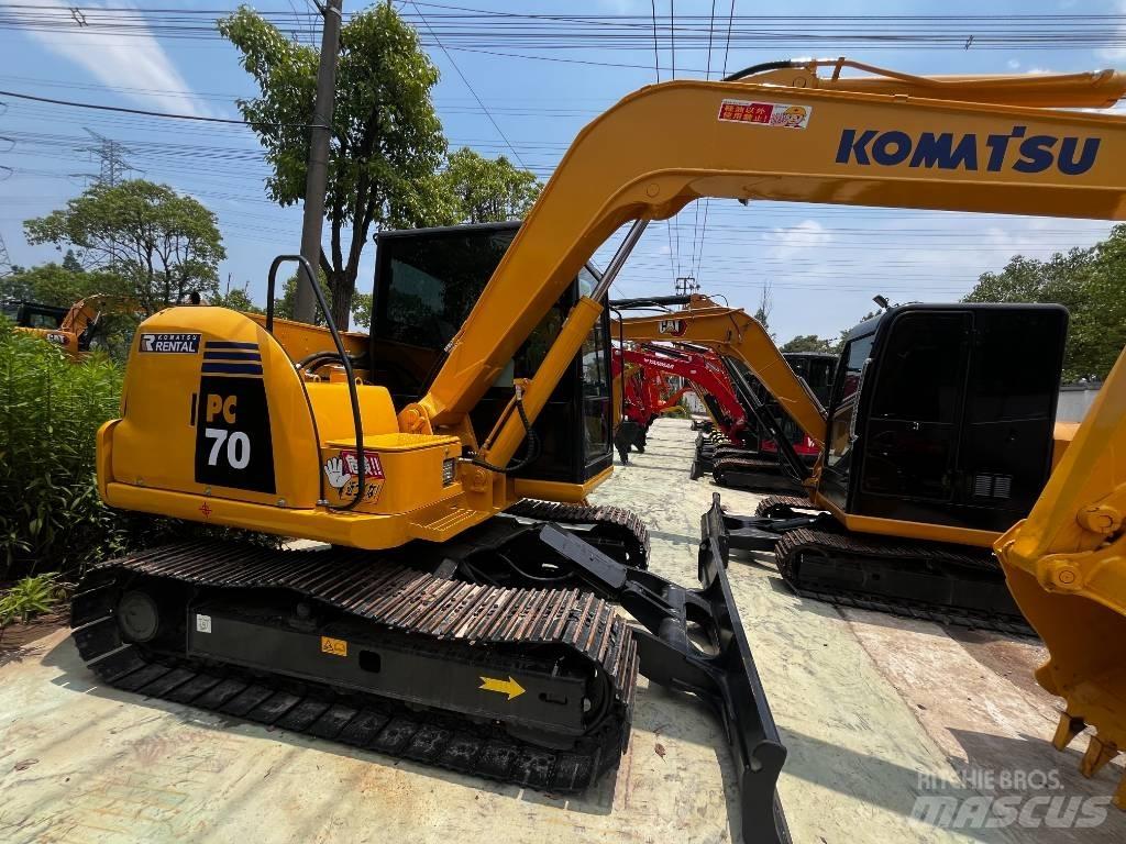 Komatsu PC 70-8 Гусеничные экскаваторы