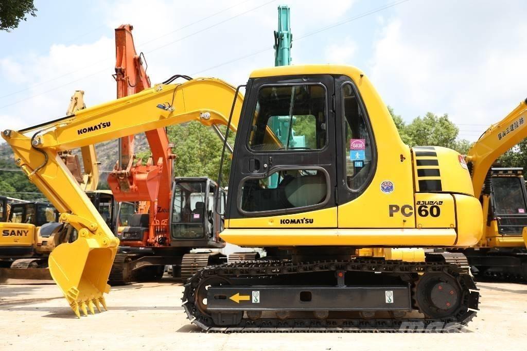 Komatsu PC 60-7 Мини-экскаваторы