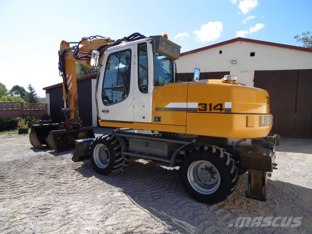 Liebherr A314 Колёсные экскаваторы