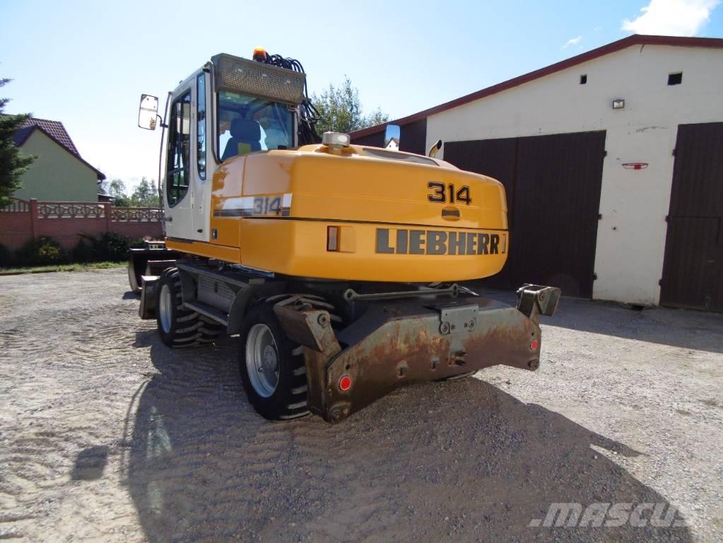 Liebherr A314 Колёсные экскаваторы