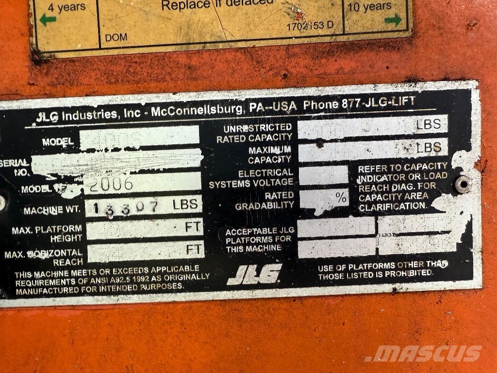 JLG 400 S Телескопические подъемники