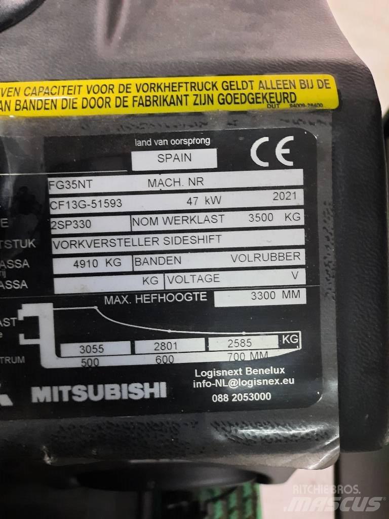 Mitsubishi FG35NT Газовые погрузчики