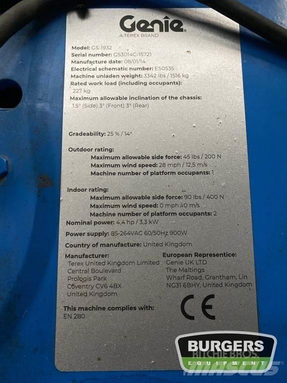 Genie GS1932 Ножничные подъемники