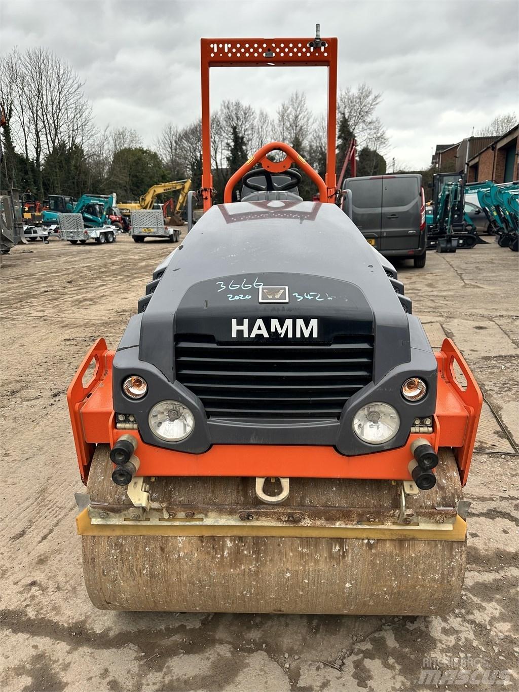 Hamm HD 12 Катки тротуарные