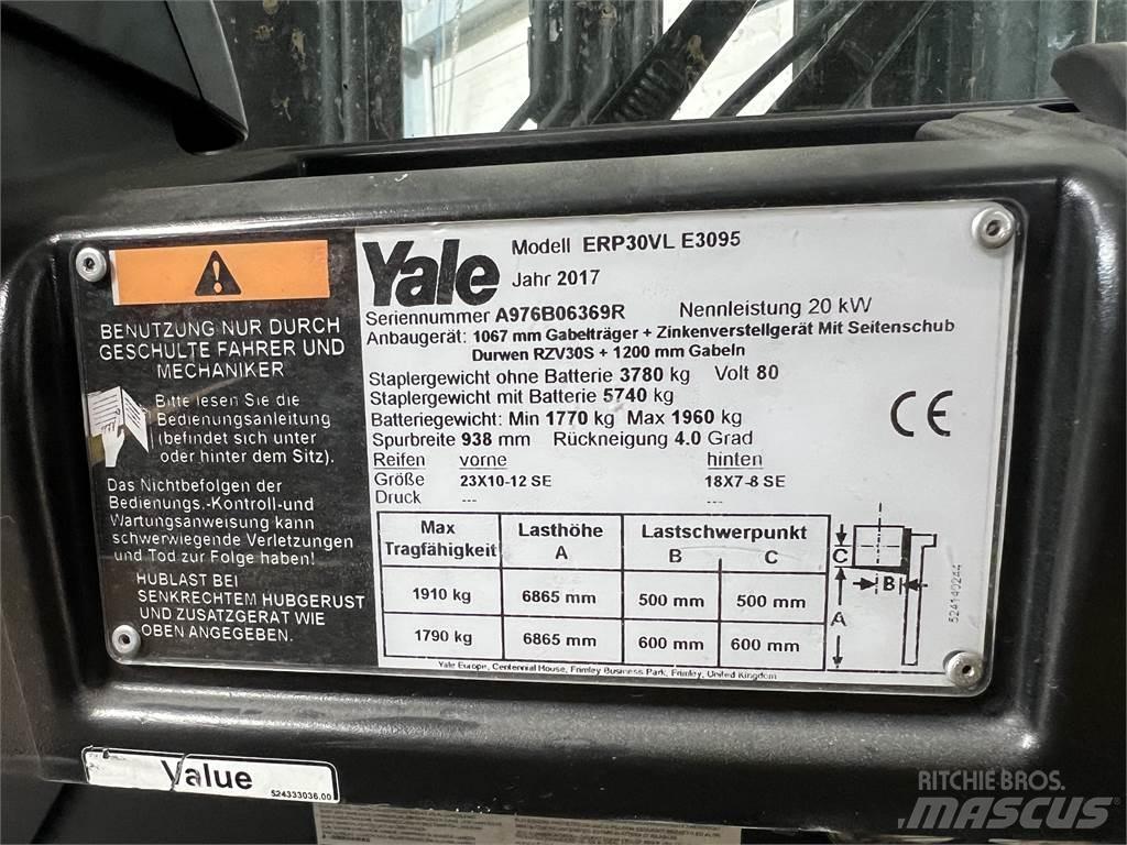 Yale ERP30VL Электропогрузчики