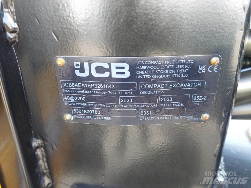 JCB 85 Z-2 Малые экскаваторы 7т-12т