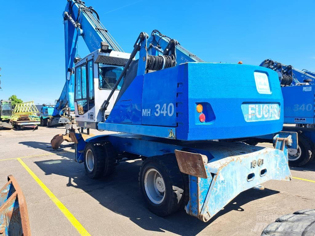 Fuchs MHL340D Перегружатели металлолома/промышленные погрузчики