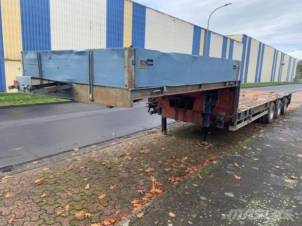 Goldhofer NVT Низкорамные прицепы