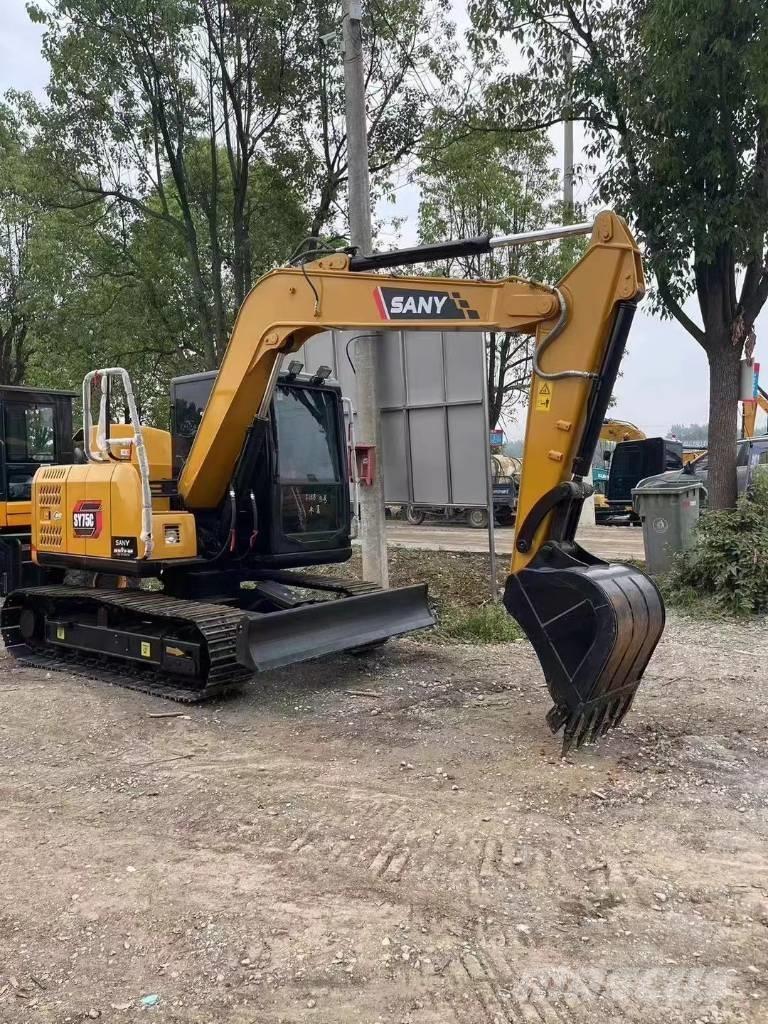 Sany SY75C Малые экскаваторы 7т-12т