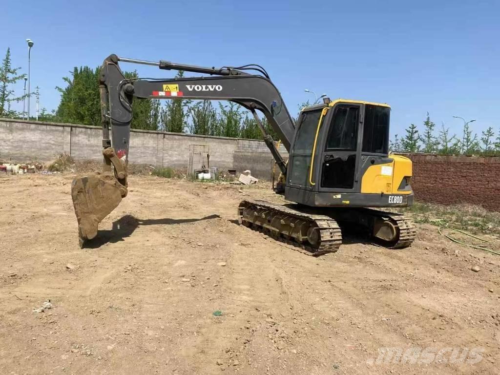 Volvo ec80d Гусеничные экскаваторы
