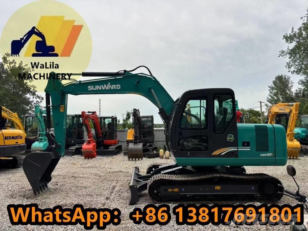 Sunward SWE 90 Малые экскаваторы 7т-12т