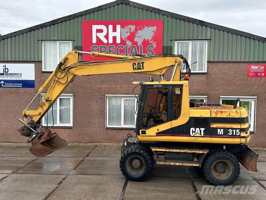 CAT M315 +ROTO CE Колёсные экскаваторы