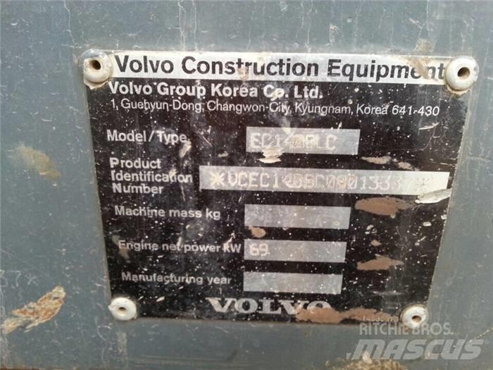 Volvo EC 140 B LC Гусеничные экскаваторы