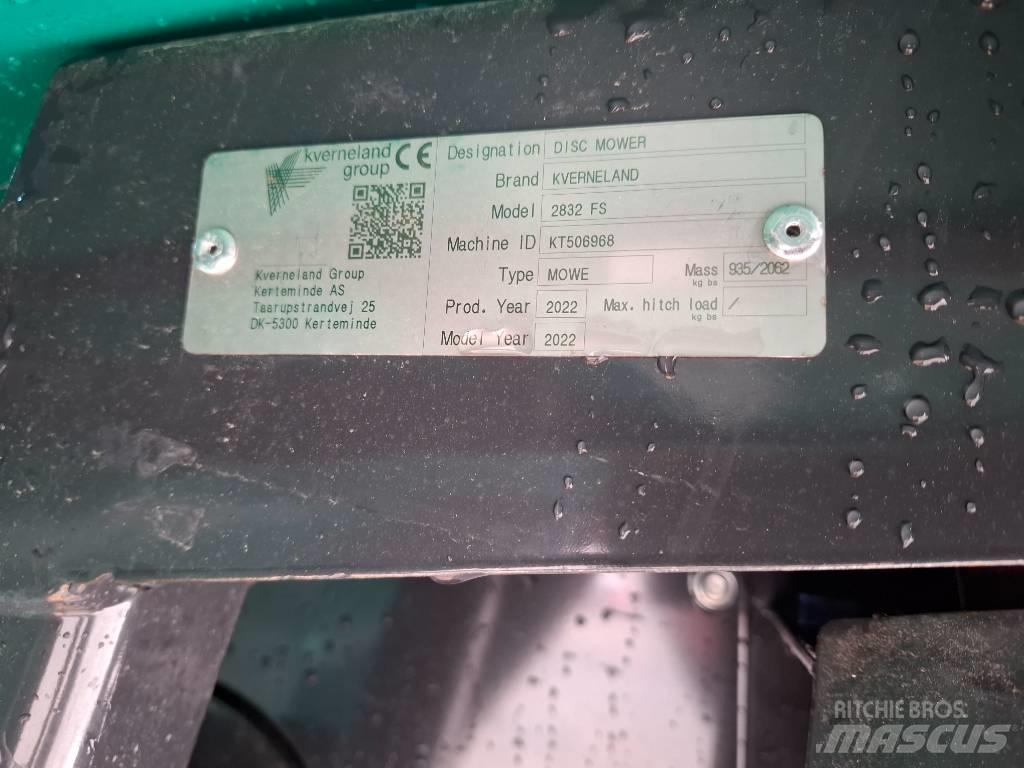 Kverneland 2832FS Роторные косилки