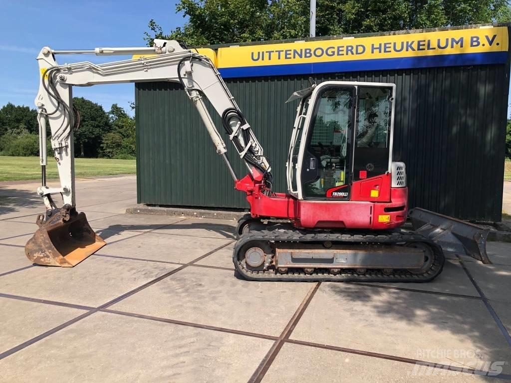 Takeuchi TB 280 FR Малые экскаваторы 7т-12т