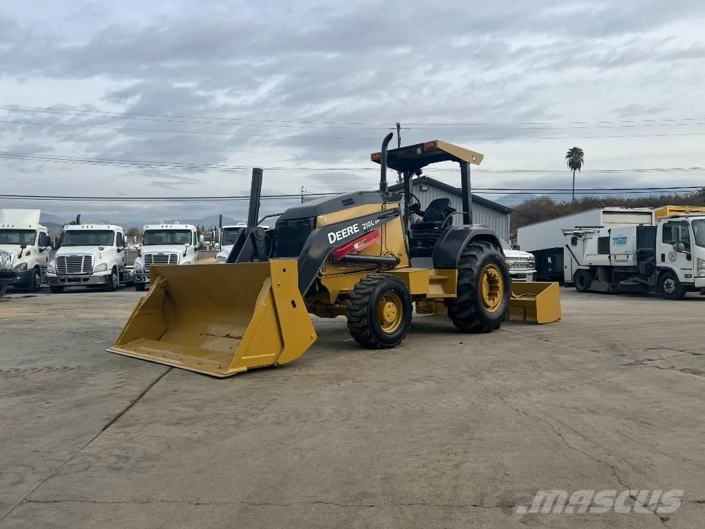 John Deere 210L EP Трактора с фронтальным погрузчиком