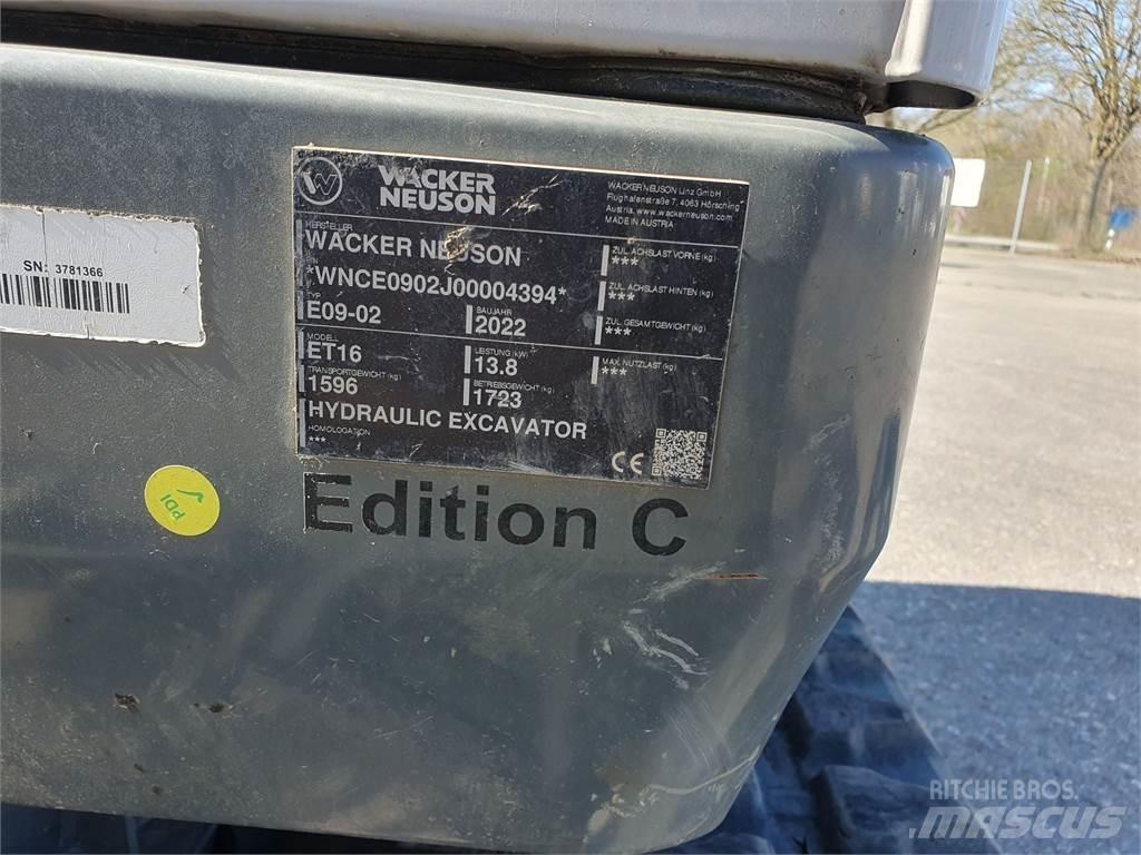 Wacker Neuson ET16 Гусеничные экскаваторы