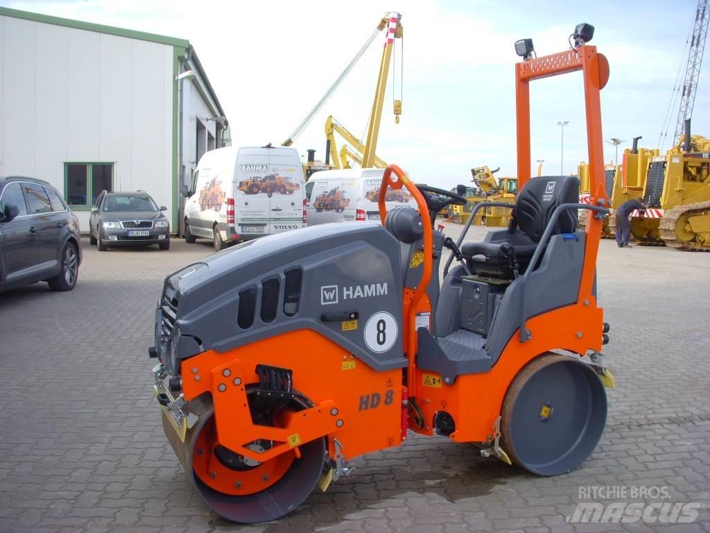 Hamm HD 8 VV Катки тротуарные