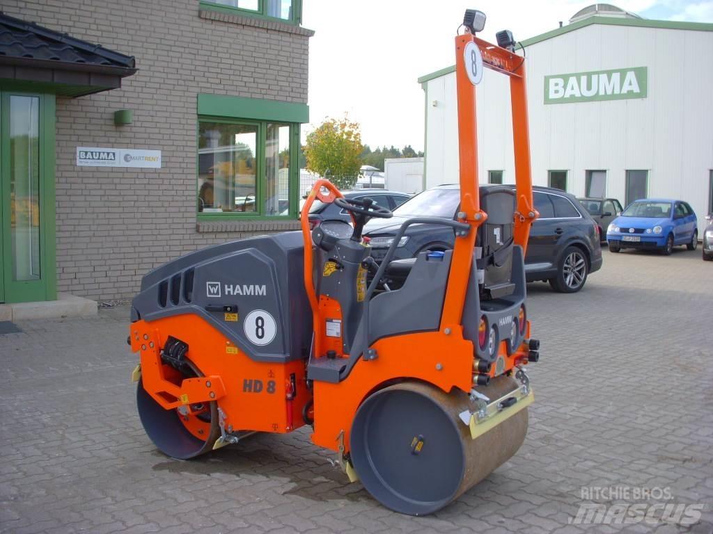 Hamm HD 8 VV Катки тротуарные