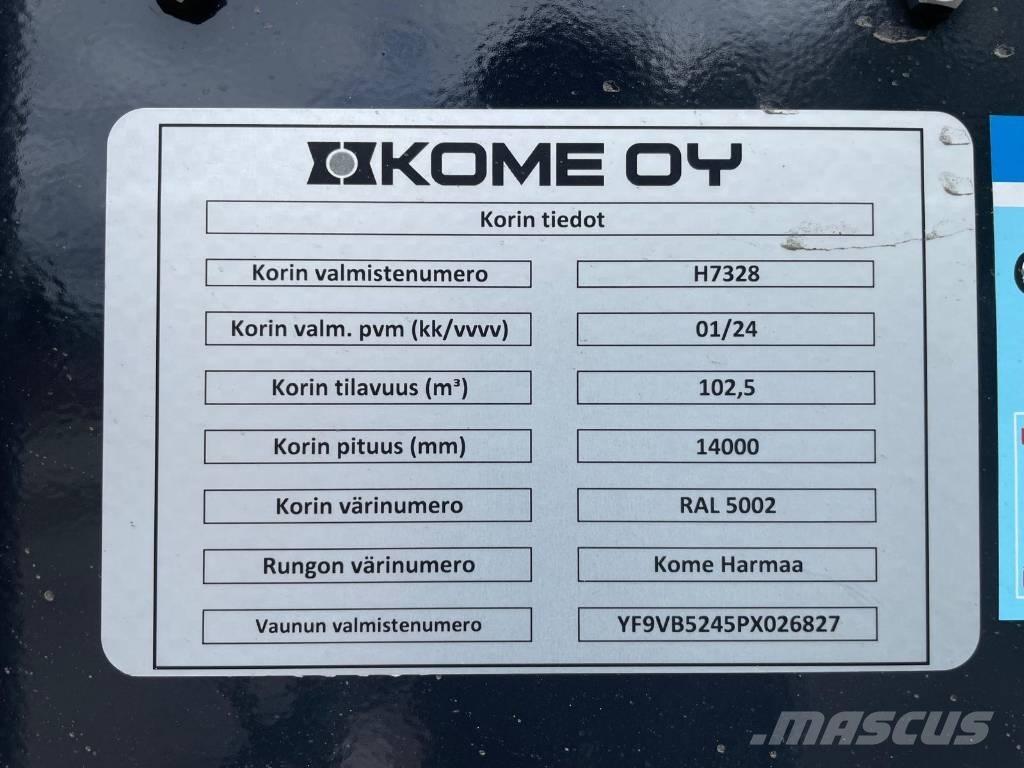 Kome BMPV-5i Прицепы-Щеповозы