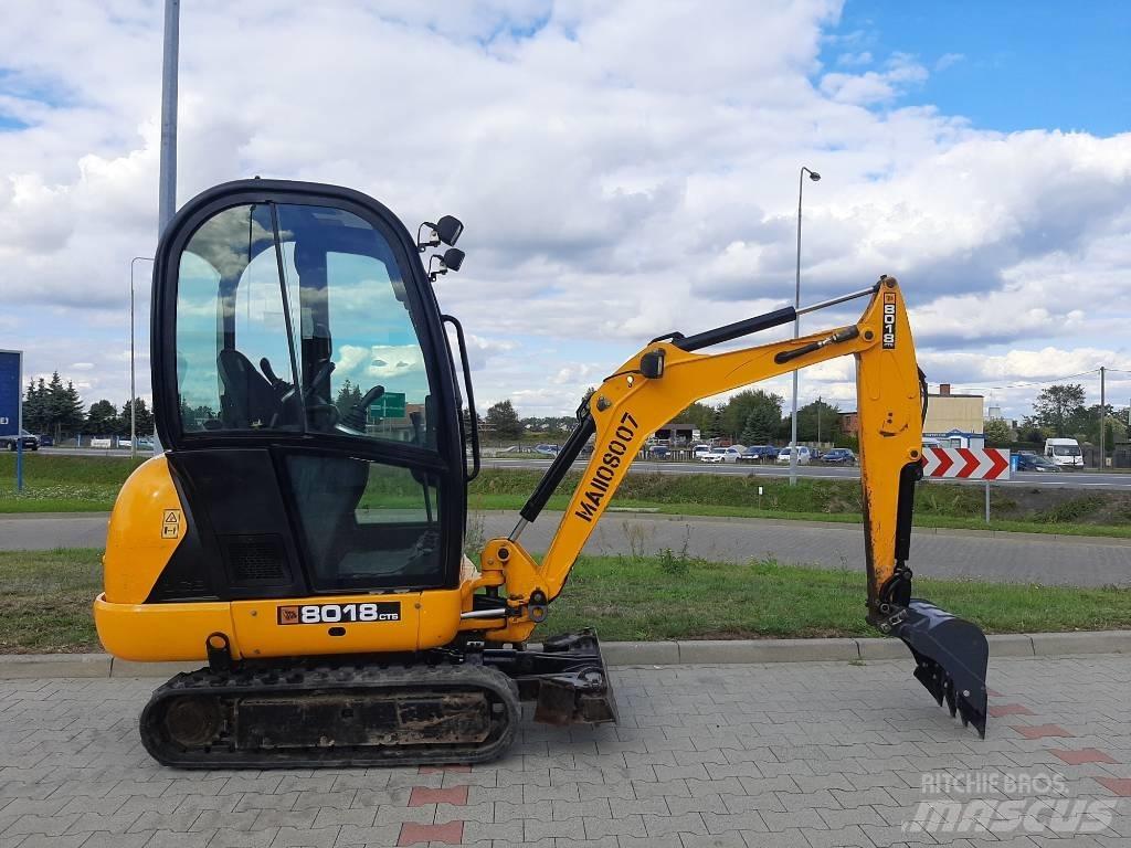 JCB 8018 CTS Мини-экскаваторы