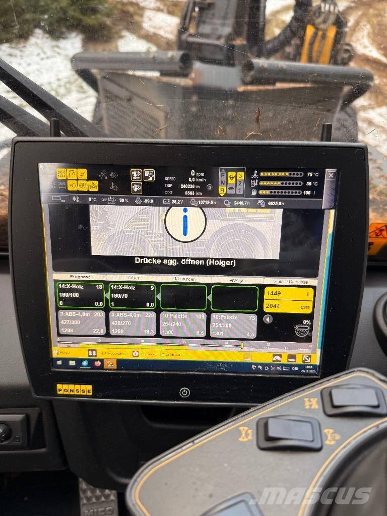 Ponsse Ergo 8W Харвестеры